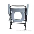 Medical Bathroom Assist Folding Toilet Chair Plastic Toilet Commode Chair Portable Toliet Seat for Patients